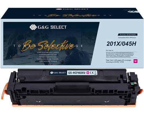 EAN 6942383125380 - G&G GS-HCF403XU cartucho de tóner 1 pieza(s) Compatible Magenta imagen 1