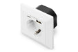 EAN 4016032443223 - Digitus DA-70615 toma de corriente Blanco imagen 1