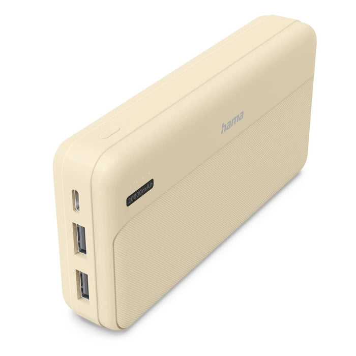 EAN 4047443554772 - Hama Pocket 20 Polímero de litio 20000 mAh Arena imagen 1