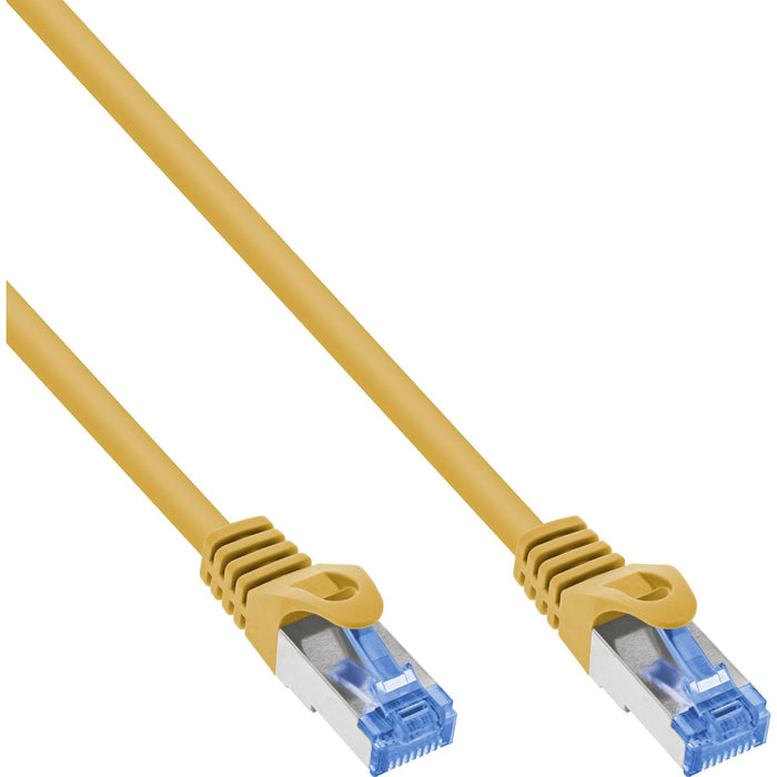 EAN 4043718336791 - InLine 72655Y cable de red Amarillo 0,5 m Cat6a S/FTP (S-STP) Alrededor imagen 1