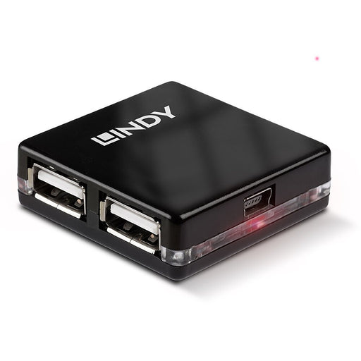 EAN 4002888427425 - Lindy 42742 hub de interfaz 480 Mbit/s Negro imagen 1