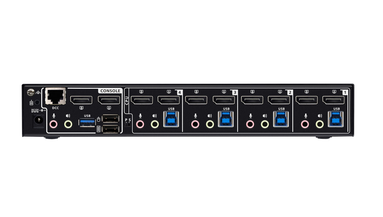 EAN 4711581520554 - ATEN CS1944DPA-AT-G interruptor KVM Negro imagen 3