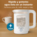 EAN 8426156018805 - Grunkel HV-18CWPBL tetera eléctrica 1,8 L 1500 W Transparente, Blanco imagen 2