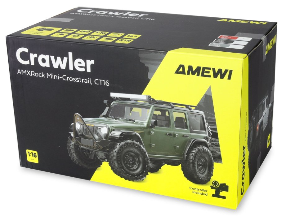 EAN 4262500342738 - Amewi 22721 modelo controlado por radio Camión oruga Motor eléctrico 1:16 imagen 11