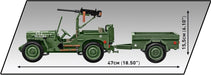 EAN 5902251028046 - COBI Willys MB & Trailer - Executive Edition imagen 11