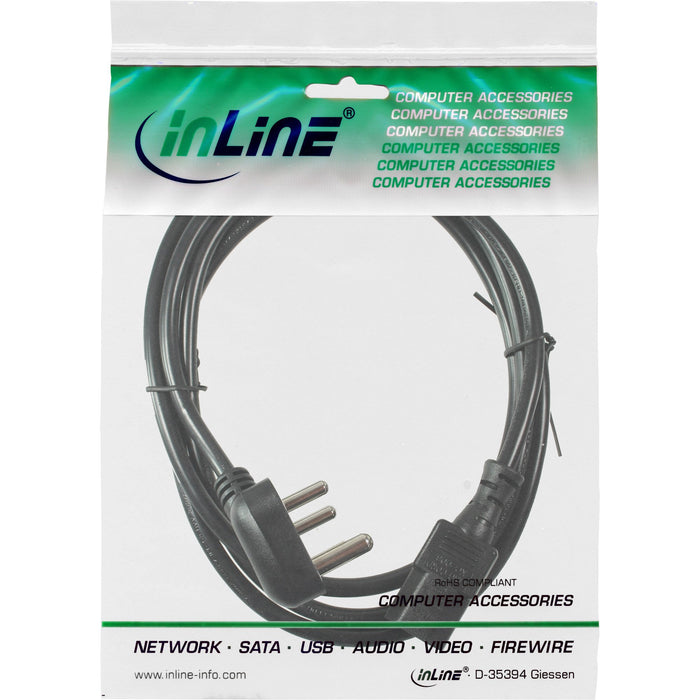 EAN 4043718101047 - InLine 4043718101047 Negro 1,8 m Enchufe tipo M IEC C13 imagen 2