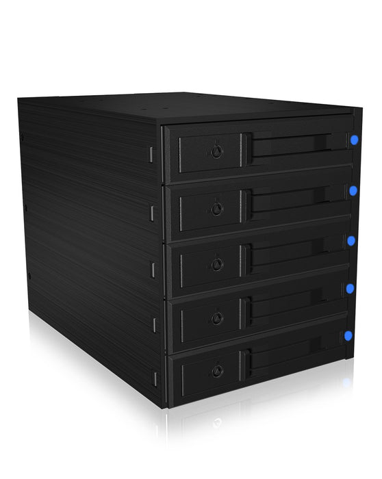 EAN 4250078173557 - ICY BOX IB-575SSK-12G 8,89 cm (3.5") Placa de bus común o backplane Negro imagen 1