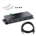 EAN 0065030898010 - StarTech.com 5G4AINDNP-USB-A-HUB hub de interfaz USB 3.2 Gen 1 (3.1 Gen 1) Type-B 5000 Mbit/s Negro imagen 8