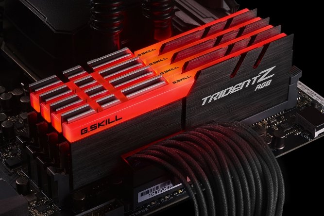 EAN 4719692015402 - G.Skill Trident Z RGB F4-3200C16Q-64GTZR módulo de memoria 64 GB 4 x 16 GB DDR4 imagen 6