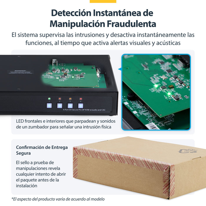 EAN 735816927370 - StarTech.com CK4-HP104C interruptor KVM Negro imagen 7