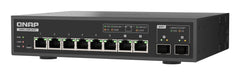 EAN 4711103086209 - QNAP QSW-L3208-2C6T switch Gestionado L2 10G Ethernet (100/1000/10000) Escritorio Negro imagen 1