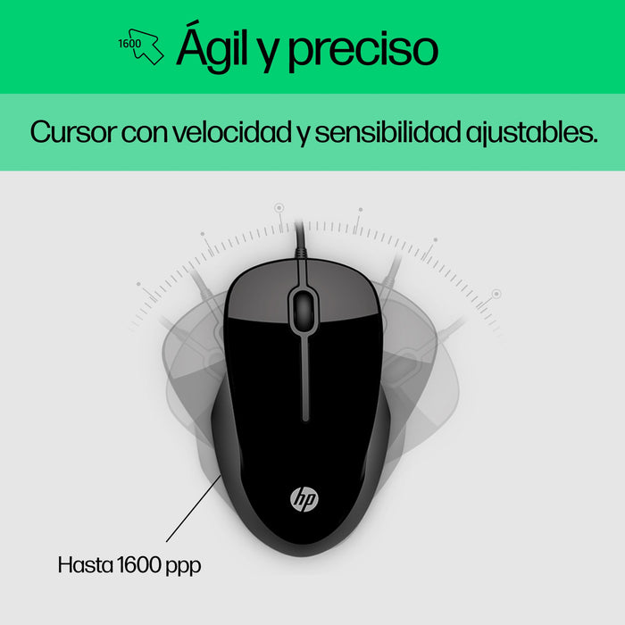 EAN 0194721396273 - HP Pavilion Capri Combo Keyboard teclado Ratón incluido Universal USB Negro imagen 3