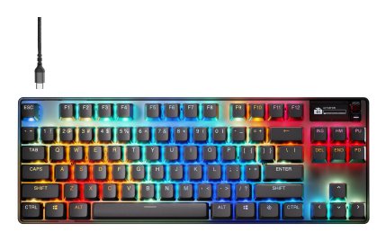 EAN 5707119058742 - Steelseries APEX PRO TKL GEN 3 teclado Juego USB QWERTY Inglés internacional Negro imagen 2
