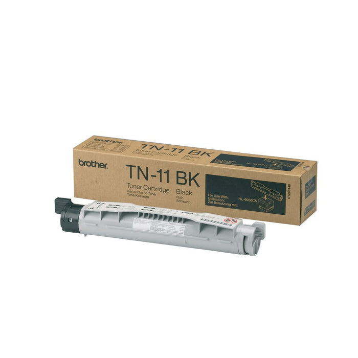 EAN 4977766603652 - Brother TN-11BK cartucho de tóner 1 pieza(s) Original Negro imagen 1