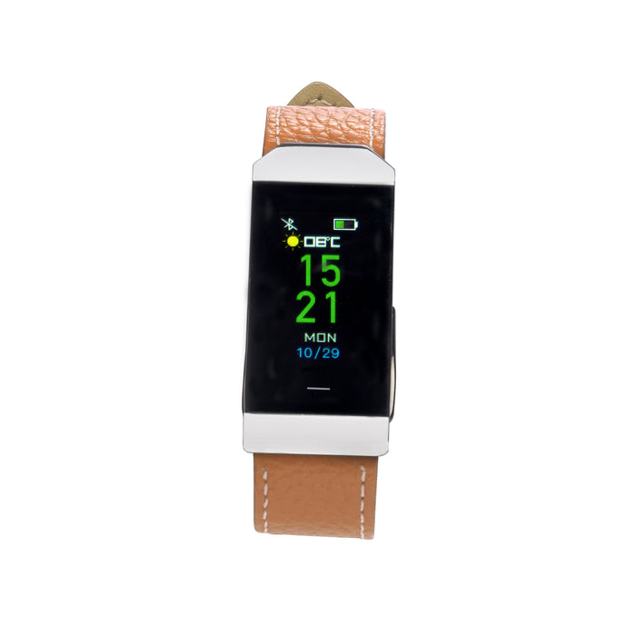 EAN 5706751042263 - Denver BFH-250 Pulsera de actividad 2,44 cm (0.96") IP68 Marrón, Plata imagen 8