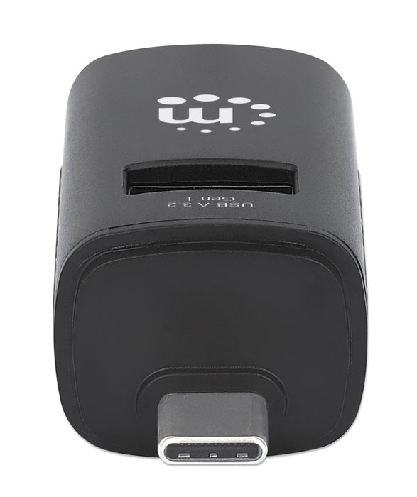 EAN 0766623180993 - Manhattan 180993 hub de interfaz USB 3.2 Gen 1 (3.1 Gen 1) Type-C 5000 Mbit/s Negro imagen 6