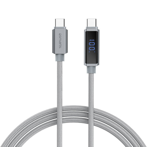 EAN 4252011911219 - 4smarts 541439 cable USB 1,5 m USB C Gris imagen 1