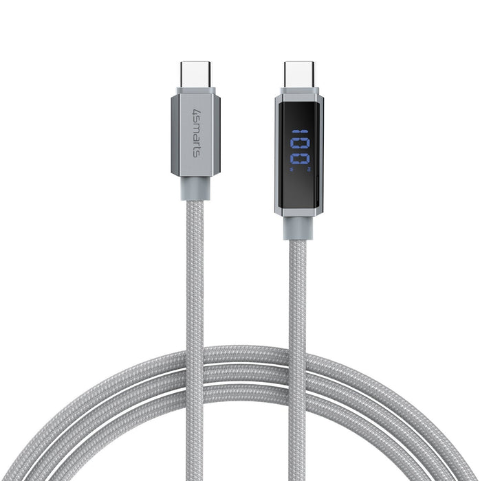 EAN 4252011911219 - 4smarts 541439 cable USB 1,5 m USB C Gris imagen 1