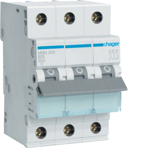 EAN 3250614310416 - Hager MBN320 corta circuito 3P imagen 1