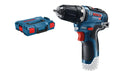 EAN 3165140953702 - Bosch GSR 12V-35 1750 RPM Sin llave 750 g Negro, Turquesa imagen 1