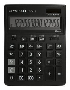 EAN 4030152953141 - Olympia LCD 416 calculadora Escritorio Calculadora básica Negro imagen 1
