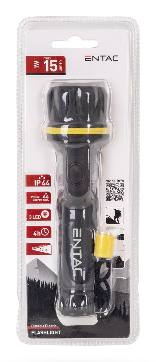 EAN 5999097901725 - Entac EFL-2AA-PL linterna Negro Linterna de mano LED imagen 2