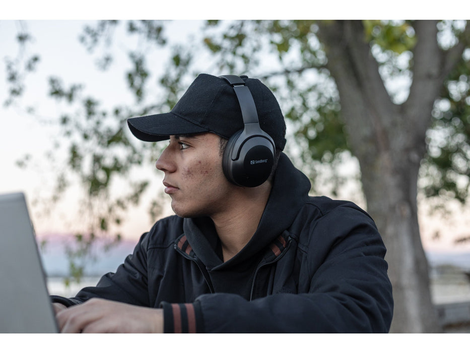 EAN 5705730126536 - Sandberg 126-53 auricular y casco Auriculares Inalámbrico Diadema Llamadas/Música Bluetooth Negro imagen 7