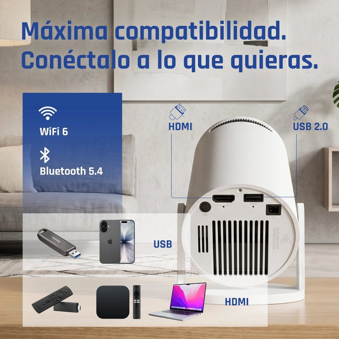 EAN 8435364318973 - iggual IGG318973 videoproyector 170 lúmenes ANSI 720p (1280x720) Blanco imagen 20