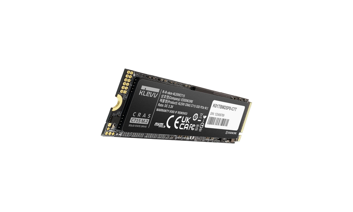 EAN 4895194901792 - Klevv CRAS C715 256 GB M.2 PCI Express 3.0 NVMe 3D TLC NAND imagen 8