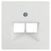 EAN 4011334280538 - Hager 14098989 placa de pared y cubierta de interruptor Blanco imagen 1