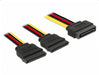 EAN 4043619601745 - DeLOCK 60174 cable de SATA 0,15 m SATA de 15 pines Negro imagen 1