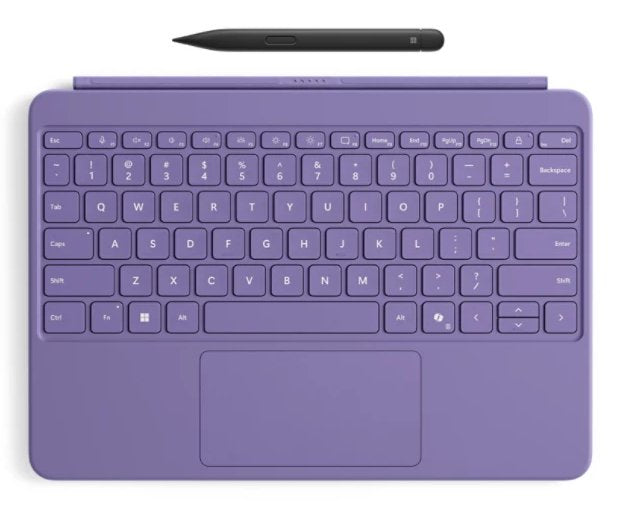 EAN 0196388544929 - Microsoft Surface EP2-33089 teclado para móvil QWERTZ Alemán Bluetooth Violeta imagen 1