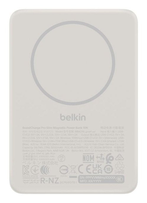 EAN 0745883953417 - Belkin BPD018HQSA batería externa 10000 mAh Cargador inalámbrico Arena imagen 2