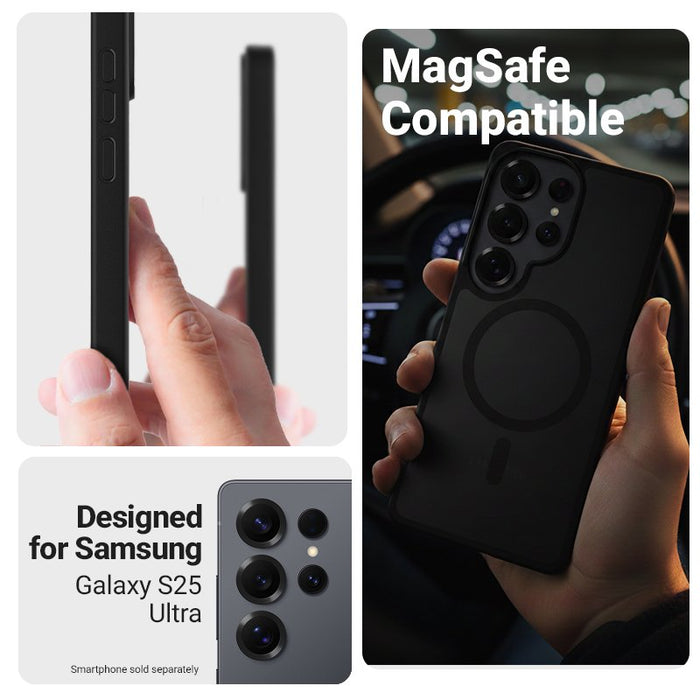 EAN 5904310707015 - Crong CRGHMMSGS25UBLK funda para teléfono móvil Negro imagen 4