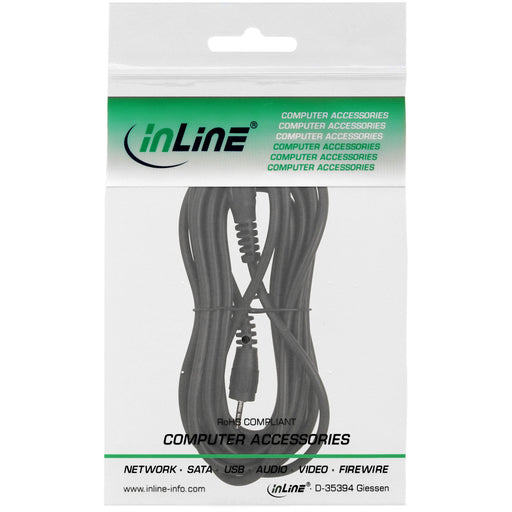 EAN 4043718265923 - InLine 99936G cable de audio 5 m 2,5mm Negro imagen 2