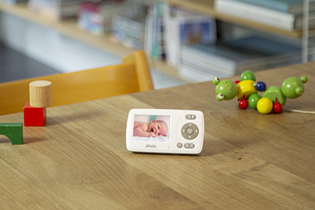 EAN 8711902091776 - Alecto DVM-71 video-monitor para bebés Gris pardo, Blanco imagen 13
