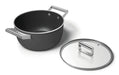 EAN 8017709356019 - Smeg CSF2412BLM batería de cocina Negro Aluminio, Acero inoxidable 5,4 L 24 cm imagen 10
