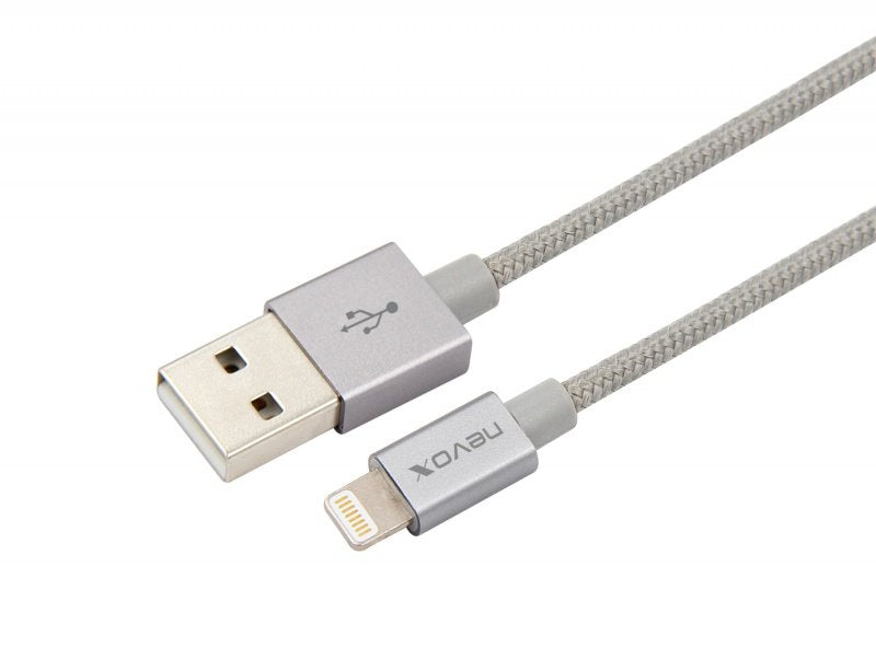 EAN 4250686405286 - nevox 1528 cable de conector Lightning 1 m Plata imagen 1