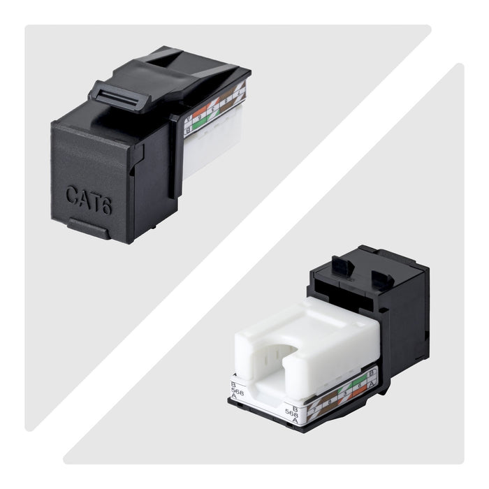 EAN 65030912815 - StarTech.com C6KEY110BK24PK módulo de conector de red imagen 5