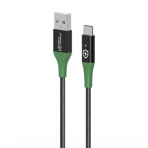 EAN 5715063388242 - Microconnect MC-SMART USB-A-C-01 cable USB USB 2.0 1 m USB A USB C Negro, Verde imagen 1