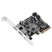 EAN 4710007223062 - Silverstone ECU05 tarjeta y adaptador de interfaz Interno USB 3.2 Gen 1 (3.1 Gen 1) imagen 1