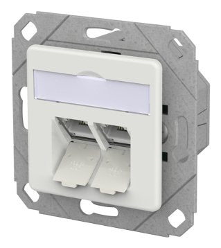 EAN 4251394665689 - METZ CONNECT 130D381127-I toma de corriente RJ-45 Blanco imagen 1