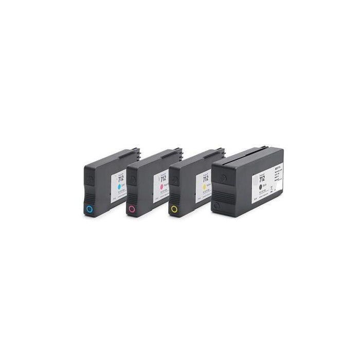 80ml Negro Compatible Designjet 24,36 Inch,T230,250,630,650 3ed70a Hp712bk