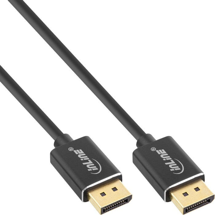 EAN 4043718292486 - InLine 17255S cable DisplayPort 0,5 m Negro imagen 1