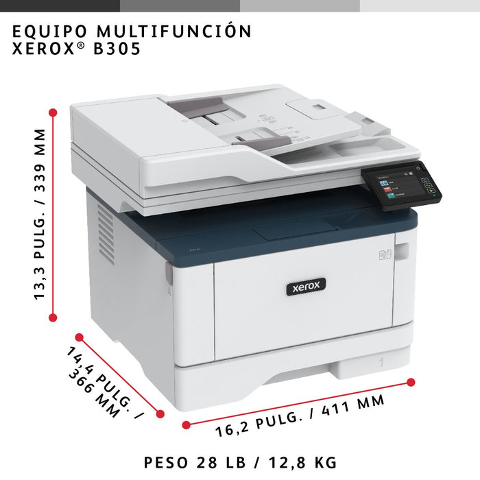 EAN 0095205069389 - Xerox B305V_DNI impresora multifunción Laser 2400 x 2400 DPI Wifi imagen 11