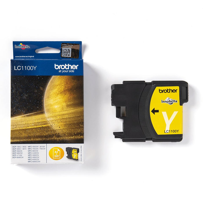 EAN 4977766659789 - Brother LC1100Y cartucho de tinta 1 pieza(s) Original Amarillo imagen 3