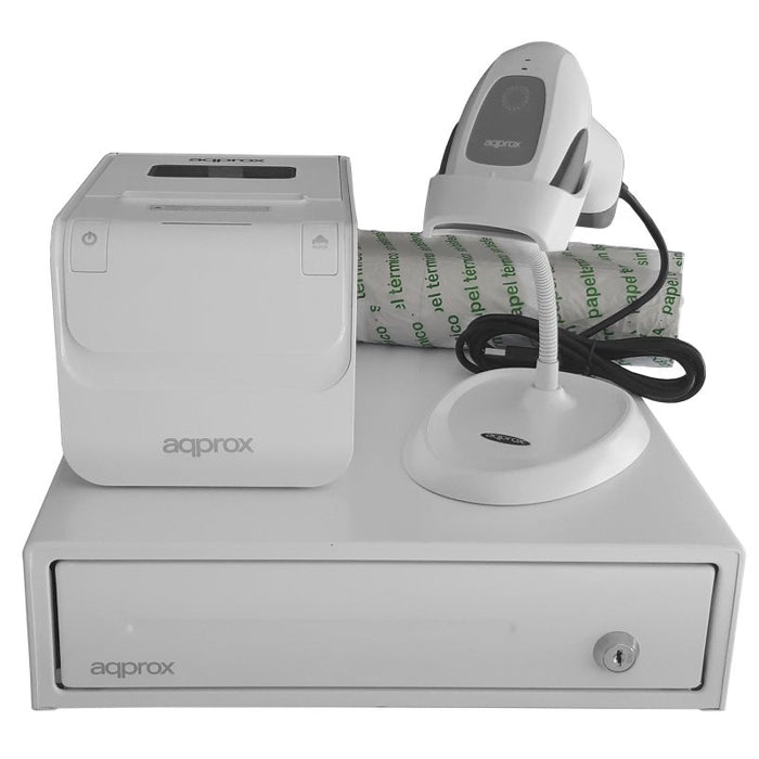 EAN 8435099530664 - Approx APPPOSPACK3380WH-2D impresora de recibos 203 x 203 DPI Alámbrico Térmica directa imagen 1