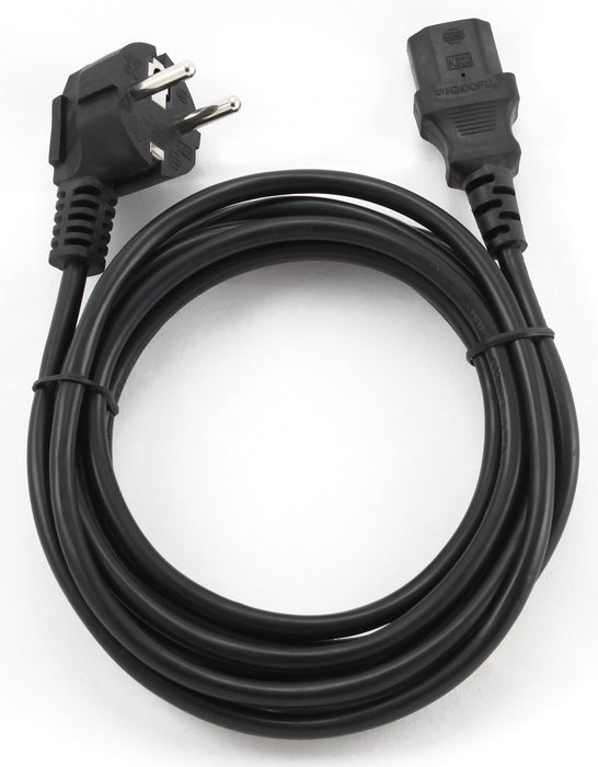 EAN 8716309037853 - Gembird PC-186-100-3M cable de transmisión Negro CEE7/7 C13 acoplador imagen 3