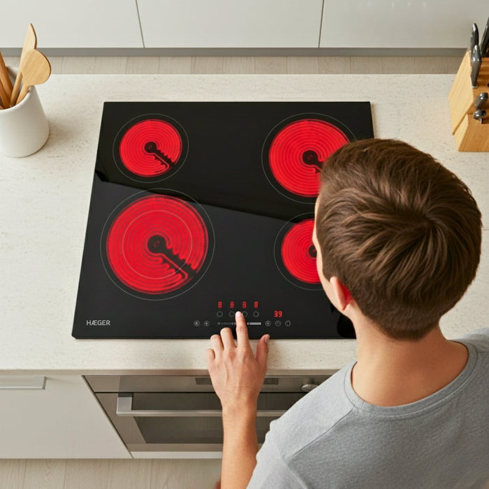 EAN 5608475041860 - Haeger VH-004.001A hobs Negro Integrado 59 cm 4 zona(s) imagen 4