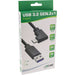 EAN 4043718307463 - InLine 35714W cable USB USB 3.2 Gen 2 (3.1 Gen 2) 1,5 m USB C USB A 10 Gbit/s Negro imagen 2